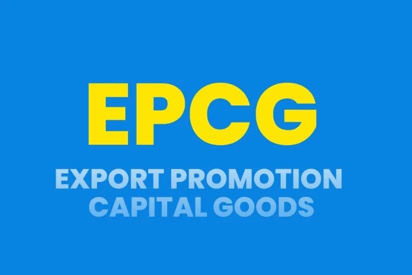 EPCG Scheme Illustration